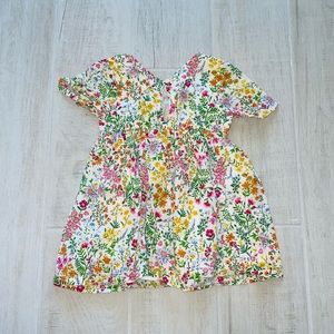 18-24 north floral girls old navy dress